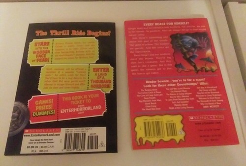 Goosebumps Fear Street Lot of 5 Paperback Books R. L. Stine Horrorland - Picture 3 of 8