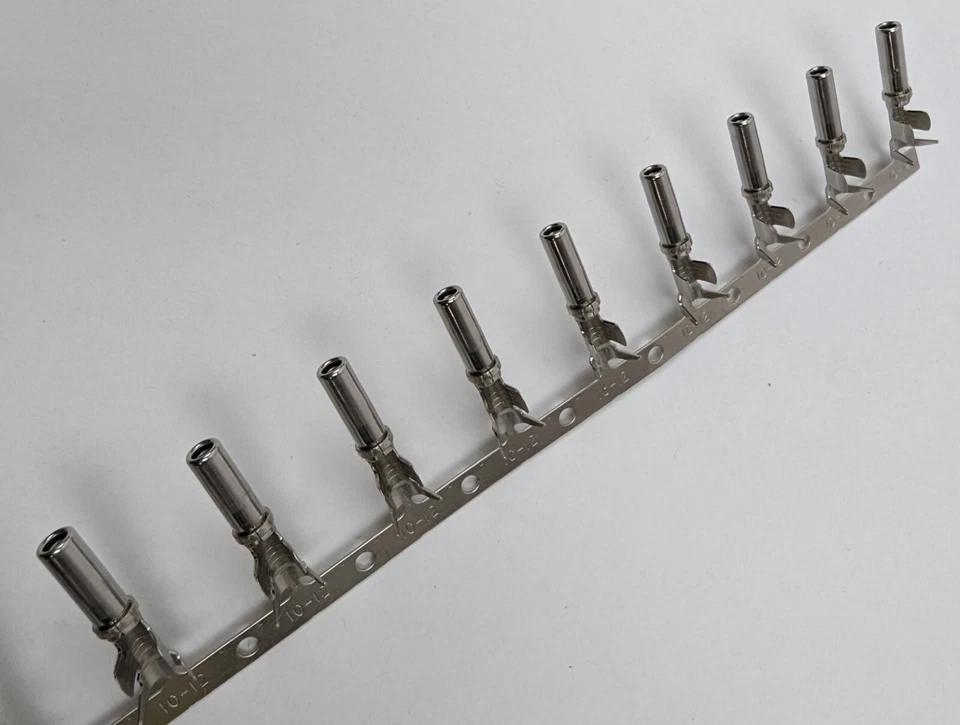 2000 TE Connectivity DEUTSCH 1062-12-0222 12-10AWG Crimp Socket Pins NEW - Image 3 of 4