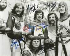 MONTY PYTHON SIGNED 8X10 JOHN CLEESE ERIC IDLE TERRY GILLIAM JONES MICHAEL PALIN