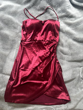 Windsor Mini Dress Womens Medium Red Sleeveless Cosmos