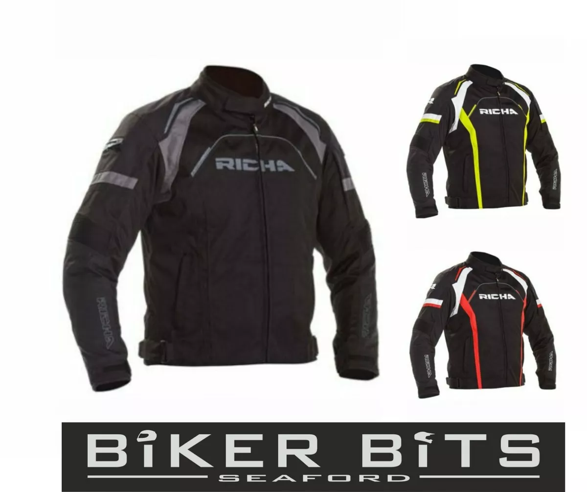 RICHA FALCON 2 Sports Motorcycle Textile CE Level 1 Jacket D30 Armour