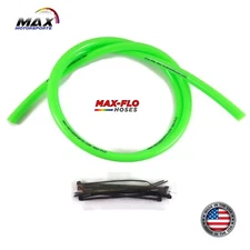 4' feet Fuel Line 1/4" ID X 3/8" OD NEON GREEN POLYURETHANE Gas Hose Tubing