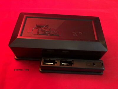 Racy / Artin Batterie - Box in schwarz für Autorennbahn 1:43 *
