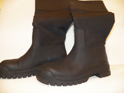 NWT Zara Blk knee-high 18
