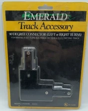 Emerald Track Lighting Accessory 90 Degree Connector Elbow, Left or Right P2004B