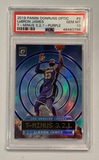 Lebron James 2019 Panini Donruss OPTIC 