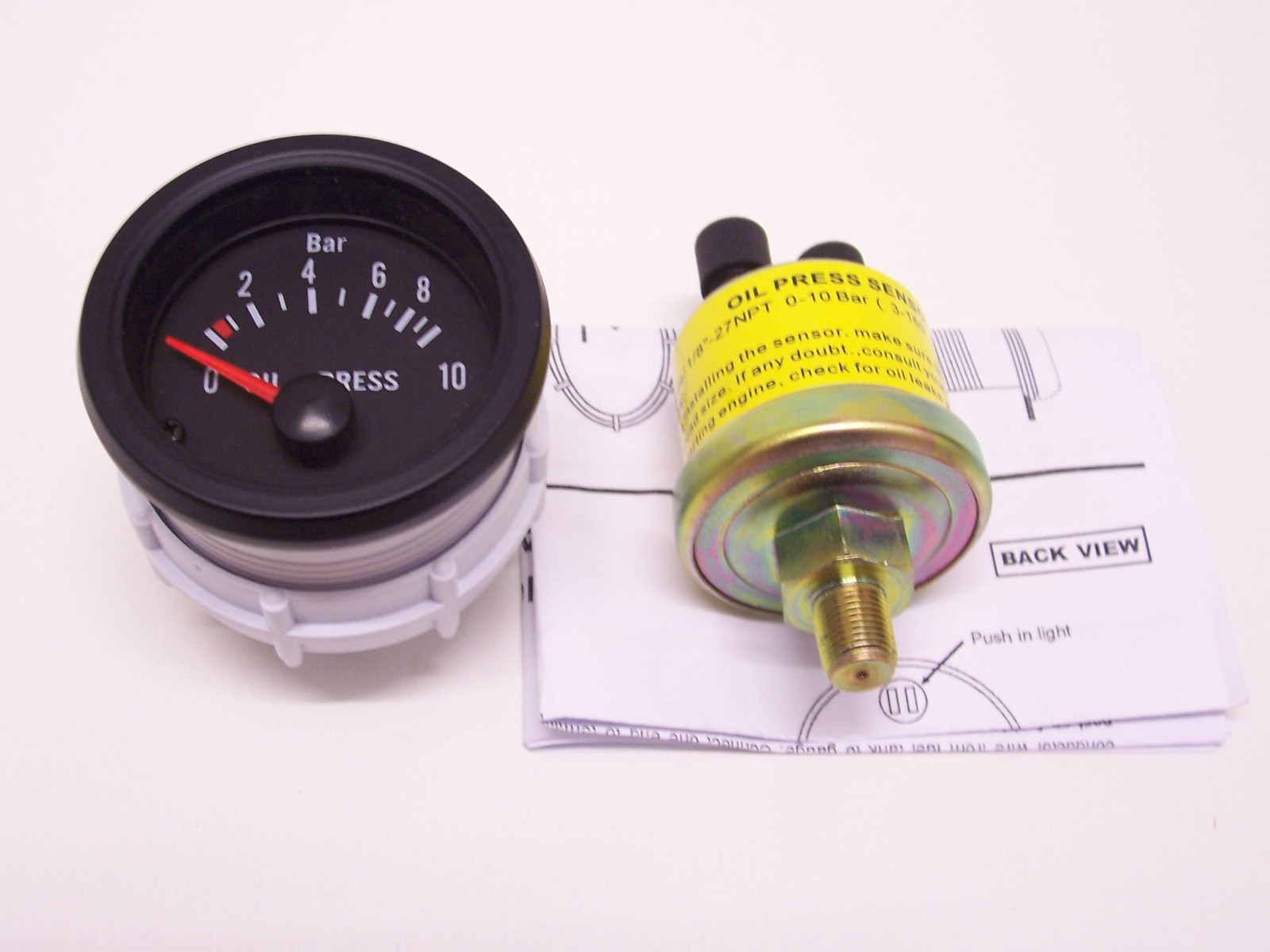 RSR Performance 52mm Boost Gauge Set – Smoke Look, For VW G60, G40, VR6 & Turbo Models 3 thumbnail image