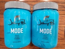 2 PACK JOHNNY B MODE STYLING GEL NET WT 64 OZ EACH NO ALCOHOL ORIGINAL AUTHENTIC