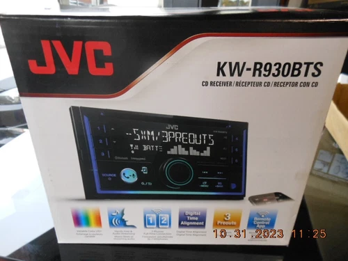 JVC - CD RECEIVER KW-R930BTS NEW IN BOX