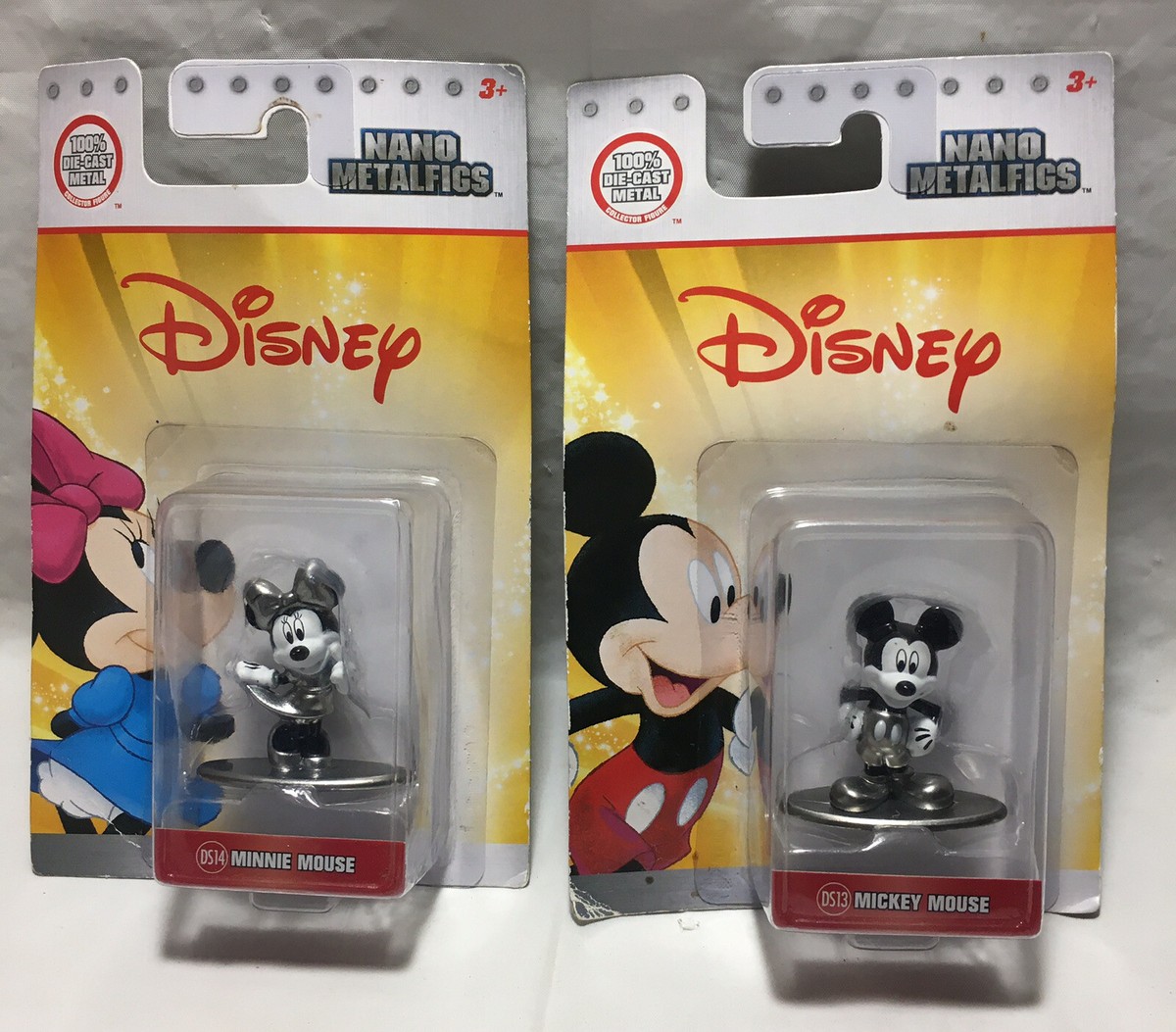 NANO METALFIGS Disney Mickie and Minnie Mouse Set by Jada Toys 100