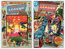 Vintage JUSTICE LEAGUE of AMERICA #208 & #218! JSA! Masters of Universe Preview!