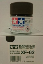 Tamiya acrylic paint XF-62 Olive drab 23ml