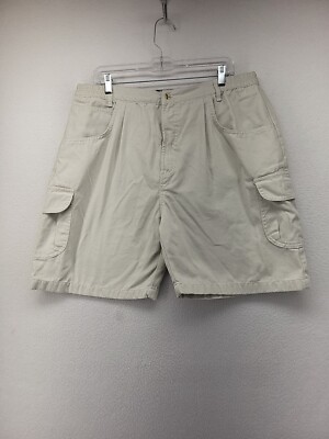 The Original Cascade Mens Shorts 40 Tan Cargo Canvas Outdoor Utility Hiking Walk