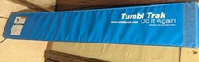 Tan Tumbl Trak 4 ft Section Kids Gymnastics Floor Balance Beam Blue