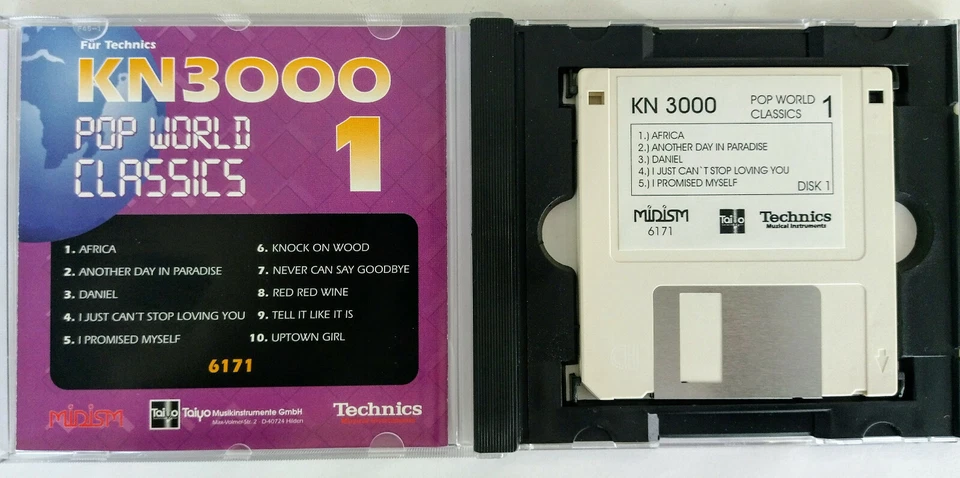 Technics Software Pop World Classics 1 - Lagerabverkauf Nr. 2135 - Bild 3 von 3