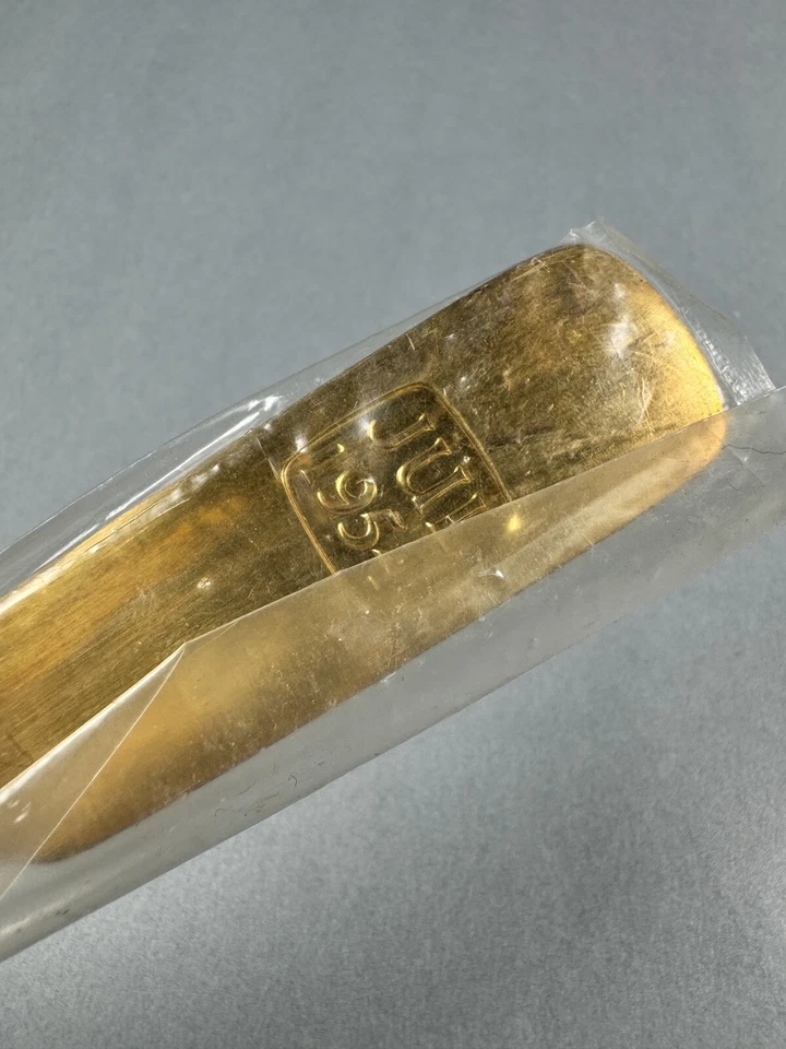 Danish Gilded Christmas Spoon, 1954 - A. Michelsen. Sterling - Image 4 of 4