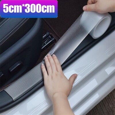 300cm X 5cm Auto Tür Schutz Schweller Abdeckung Anti-Scratch PVC Aufkleber