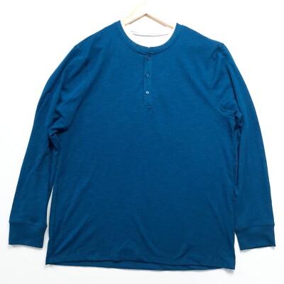 Method Sweater Men Size L unique dark blue-ish green EUC pull-over