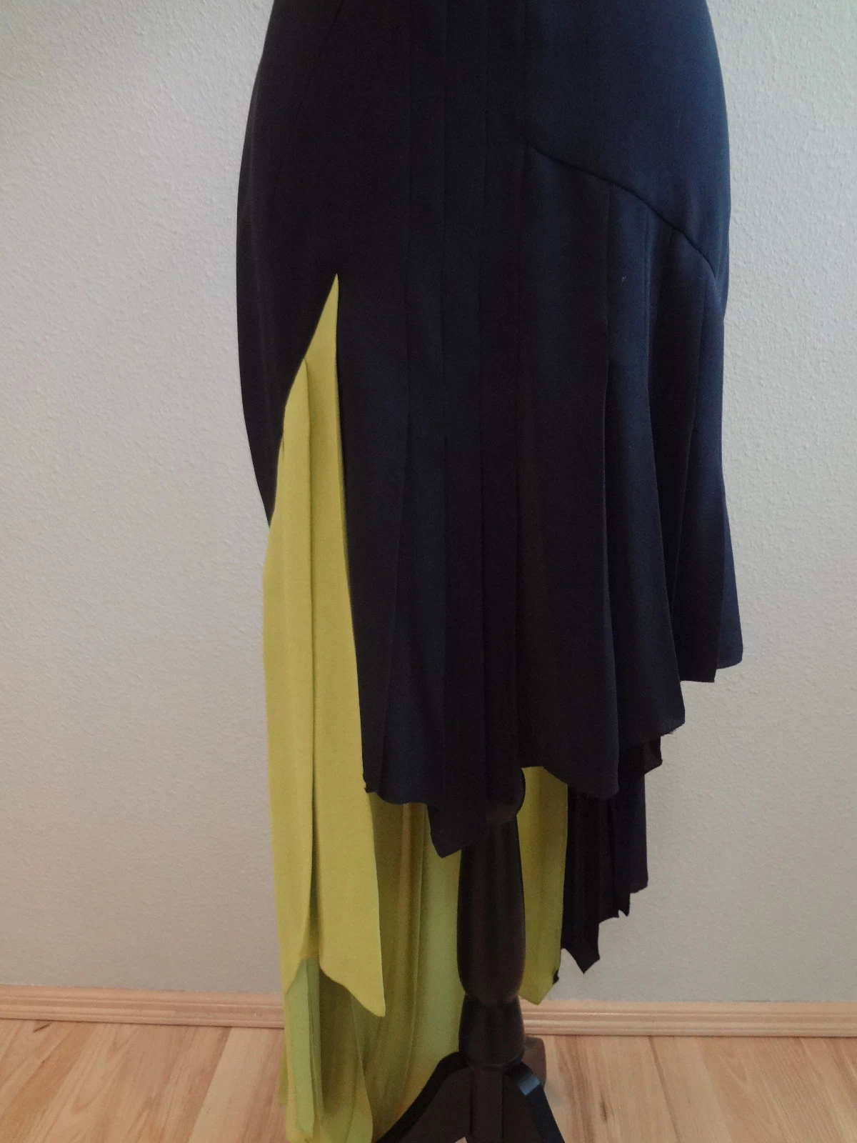 GIANNI VERSACE COUTURE Abito Vintage Asimmetrico in Seta Made in Italy