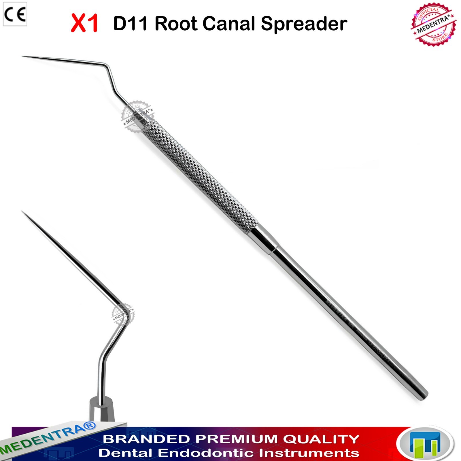 Dentist Spreader D11 and 2S Root Canal Pluggers Endodontic Spreaders