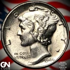 1944-D Mercury Dime — photo from another recent sale