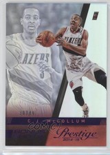 2014-15 Panini Prestige Bonus Shots Purple Premium 30/49 CJ McCollum #76 9o3