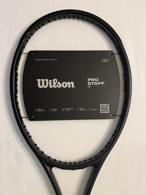 BRAND NEW Wilson Pro Staff 97 v14 Noir Black Cosmetic - Grip 2 (4 1/4)