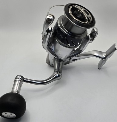 Shimano 15 Stradic 4000XGM Spinning Reel Yumeya Handle Knob Reel Stand Used
