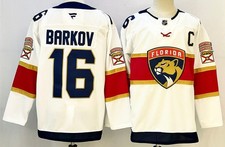 Men's Florida Panthers Aleksander Barkov Fanatics White jersey
