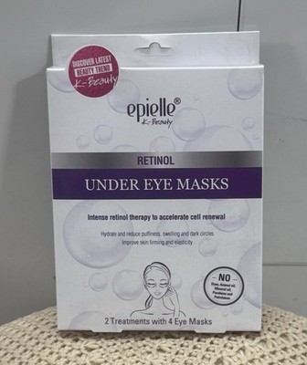 Epielle Retinol Under Eye Masks   Anti-Aging, Puffiness & Dark Circles Treatment