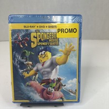 The SpongeBob Squarepants Movie: Sponge out of Water Blu-ray/DVD, 2015, 2-Disc