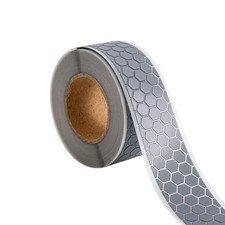 High Visibility Iron On Silver Reflective Heat Transfer Vinyl Tape for Clothing