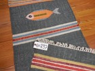 MODERND  ANATOLIA FLATWAVE KILIM GEOMATRIC FISH DESIGND 2x8 RUG — photo 2