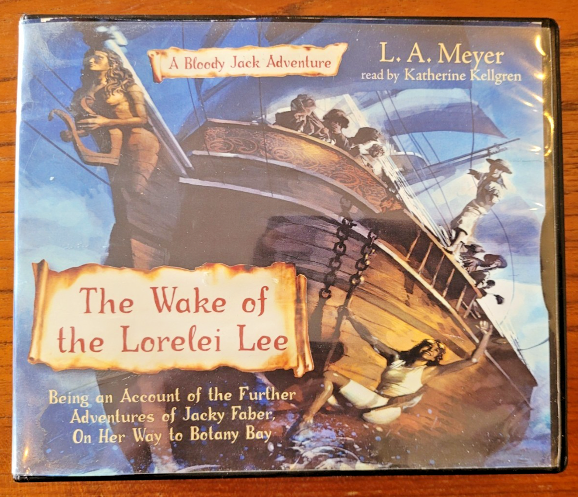Bloody Jack Adventures: The Wake of the Lorelei Lee (CDs x12) CD Audiobook 2010