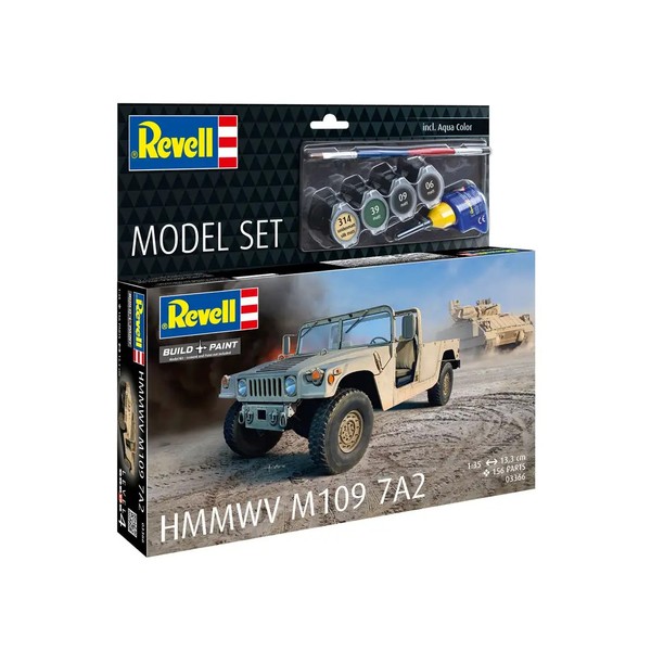 Model Set Hmmwv M1097A2, Revell Modellbausatz Mit BasiszubehöR-image