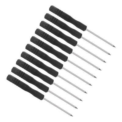 10pcs Tiny Torx Screwdriver T3 Star Head Screw Driver W Non-Slip Grip