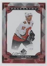 2024-25 SP Authentic Pageantry Legends Red Jarome Iginla #P-77 HOF 1m4i