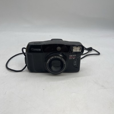 Canon Sure Shot 80 Tele 35mm Camera Good Condition Untested No Film