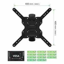 AVF ACL444 TV Wall Bracket 32-65" Tilt Swivel Multi Position VESA Mount LED LCD