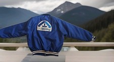 Vintage Albertsons Varsity Jacket Made In USA Dunbrooke Plac-Jac, Size 44 L 46