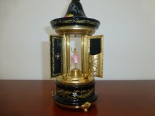 Vintage Swiss Reuge Dancing Ballerina Music Box Carousel Lipstick (Watch Video)