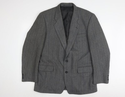 Anzugjacke Herren UK Größe 40 Regular Grau