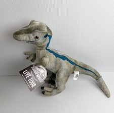 Jurassic World Live Tour Blue Raptor Plush Dinosaur Universal NWT