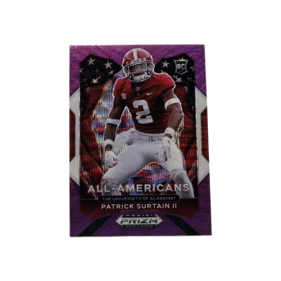 2021 Panini Prizm Draft Picks - All-American Patrick Surtain II #199 Purple Wave