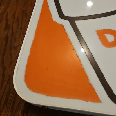 Dunkin Donuts Restaurant Drive Thru Sign Light Up Acrylic
