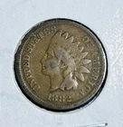 1882 P Indian Head Cent Penny  Good Plus Lot 135
