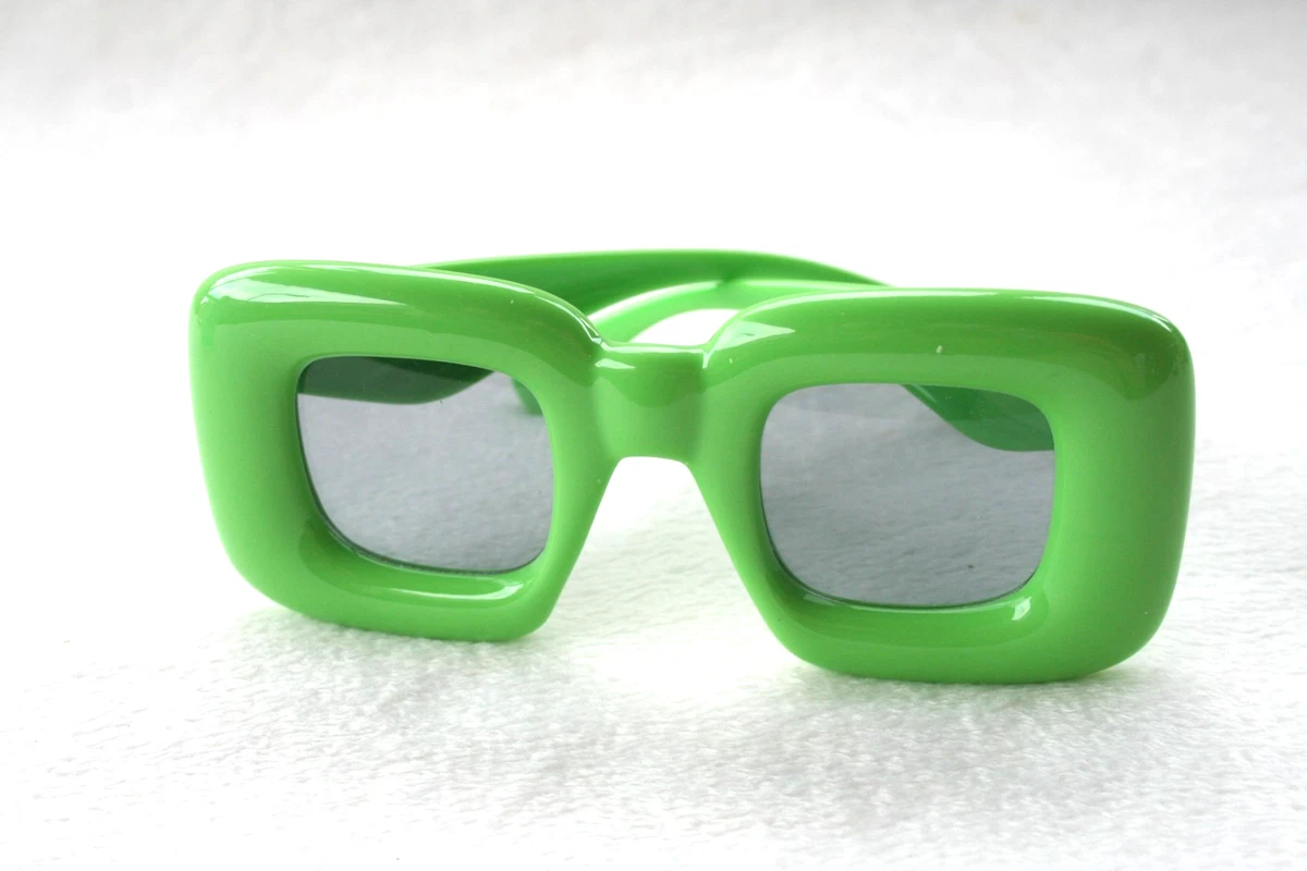 Occhiali Da Sole A Forma Di Cuore Vintage Anni '80 – NOS Telaio Plastica B-1 – Unisex Retrò