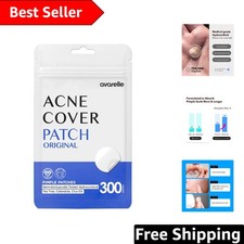 Dermatologist-Approved Hydrocolloid Pimple Patches - 300 Count for Blemish Care