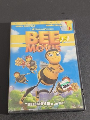 Bee Movie DVD Full Screen DreamWorks Jerry Seinfeld Renee