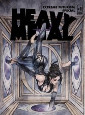 REVISTA HEAVY METAL ESPECIAL FUTURISMO EXTREMO #1 CVR A MARCO TURINI (MR)*26/08